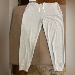Men's Southern Tide Backrush Gray Joggers